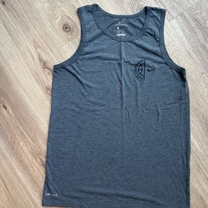 Grey Nike basketball shirt